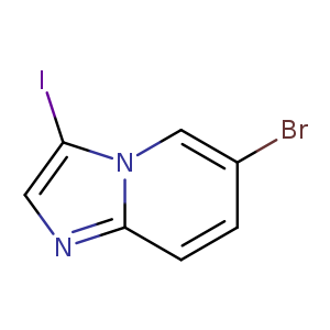Brc1ccc2n(c1)c(I)cn2