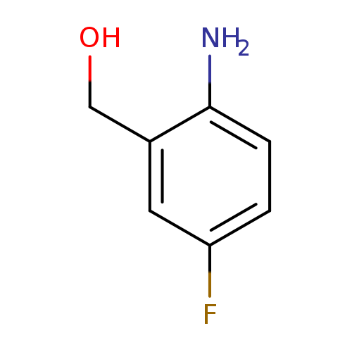 OCc1cc(F)ccc1N
