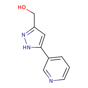 OCc1n[nH]c(c1)c1cccnc1