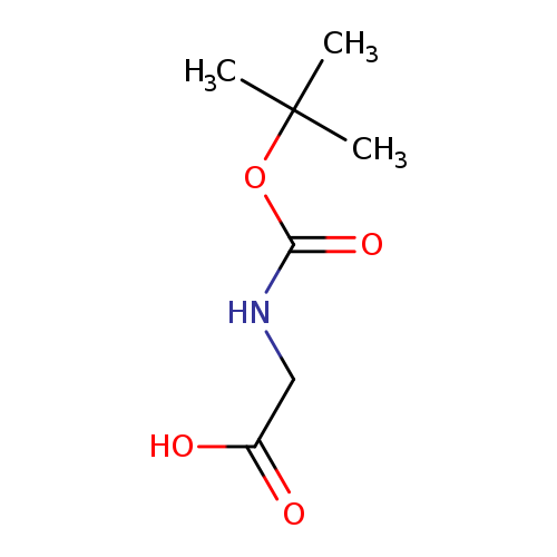 O=C(OC(C)(C)C)NCC(=O)O