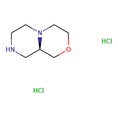 C1NC[C@H]2N(C1)CCOC2.Cl.Cl