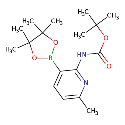 O=C(OC(C)(C)C)Nc1nc(C)ccc1B1OC(C(O1)(C)C)(C)C