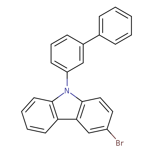 Brc1ccc2c(c1)c1ccccc1n2c1cccc(c1)c1ccccc1