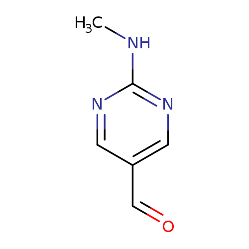 CNc1ncc(cn1)C=O