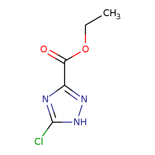 CCOC(=O)c1n[nH]c(n1)Cl