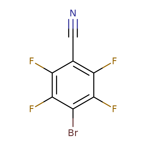N#Cc1c(F)c(F)c(c(c1F)F)Br