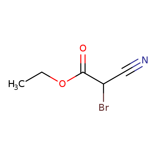 CCOC(=O)C(C#N)Br