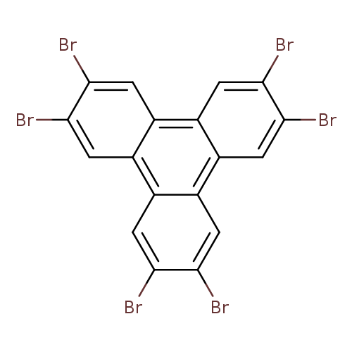 Brc1cc2c(cc1Br)c1cc(Br)c(cc1c1c2cc(Br)c(c1)Br)Br