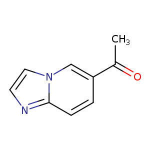 CC(=O)c1ccc2n(c1)ccn2