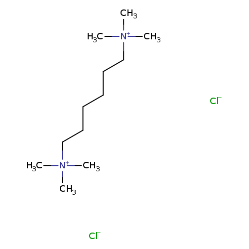 C[N+](CCCCCC[N+](C)(C)C)(C)C.[Cl-].[Cl-]