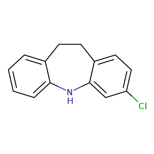 Clc1ccc2c(c1)Nc1ccccc1CC2