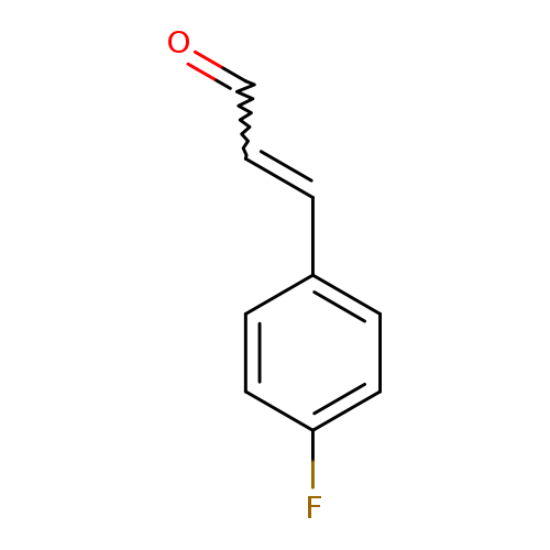 O=CC=Cc1ccc(cc1)F