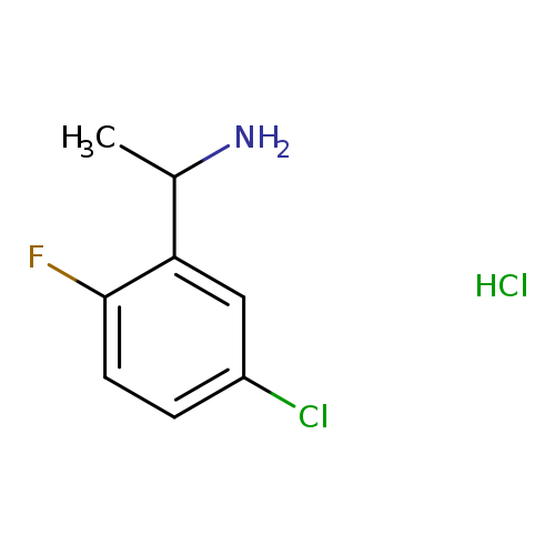 Clc1ccc(c(c1)C(N)C)F.Cl