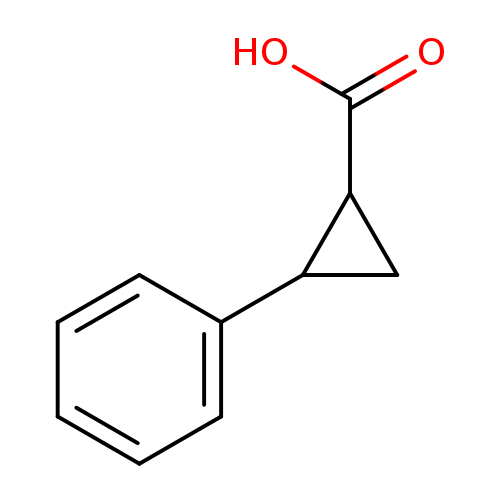 OC(=O)C1CC1c1ccccc1