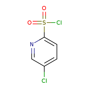 Clc1ccc(nc1)S(=O)(=O)Cl