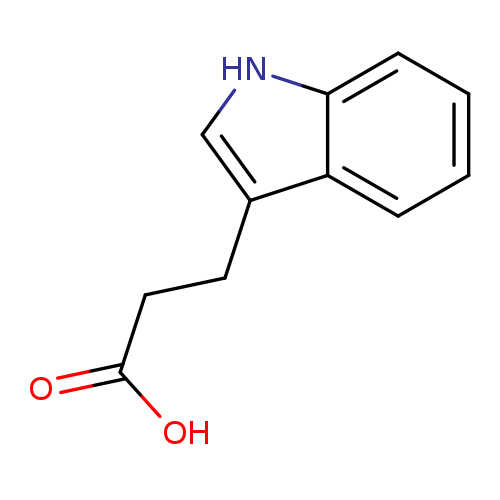 OC(=O)CCc1c[nH]c2c1cccc2