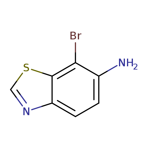 Nc1ccc2c(c1Br)scn2