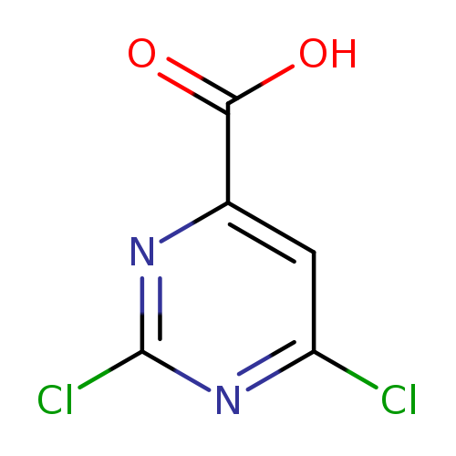 Clc1nc(Cl)nc(c1)C(=O)O