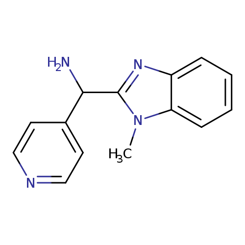 NC(c1nc2c(n1C)cccc2)c1ccncc1