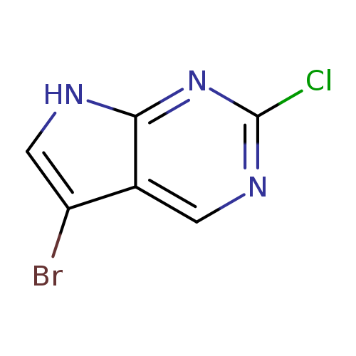 Clc1ncc2c(n1)[nH]cc2Br