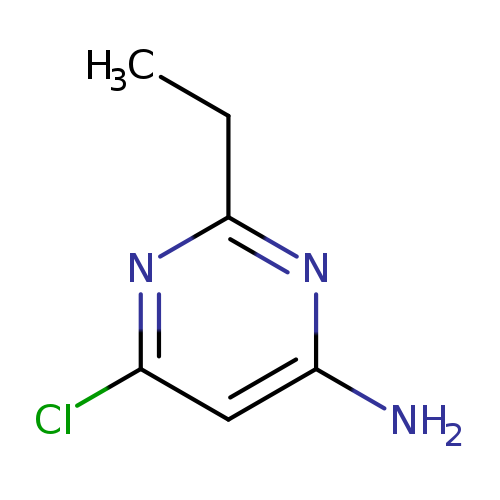 CCc1nc(N)cc(n1)Cl