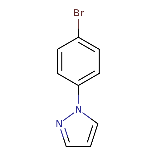 Brc1ccc(cc1)n1cccn1