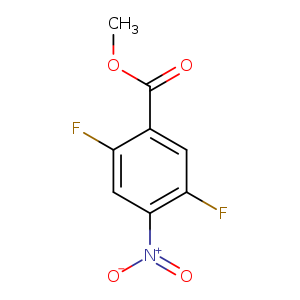 COC(=O)c1cc(F)c(cc1F)[N+](=O)[O-]
