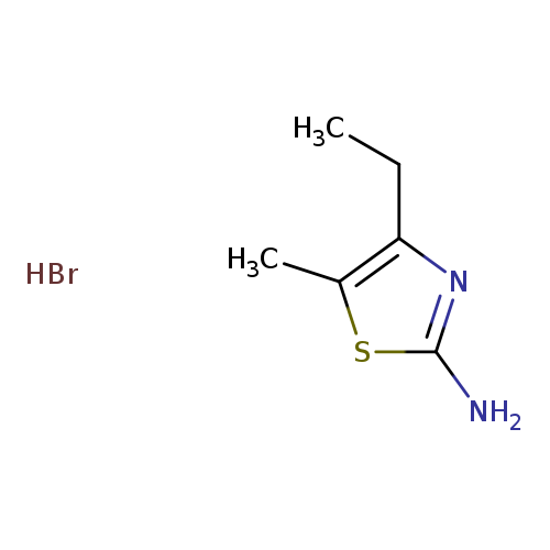 CCc1nc(sc1C)N.Br