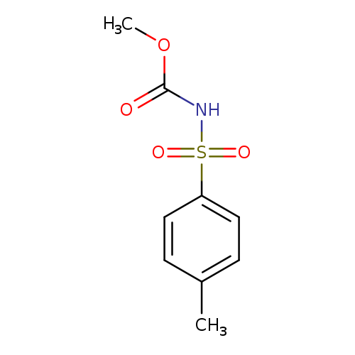 COC(=O)NS(=O)(=O)c1ccc(cc1)C
