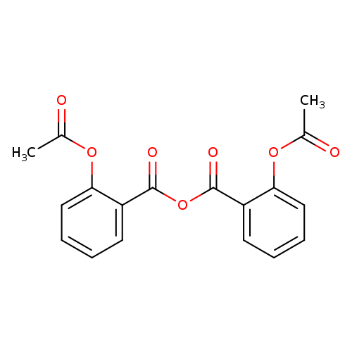 CC(=O)Oc1ccccc1C(=O)OC(=O)c1ccccc1OC(=O)C
