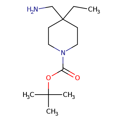 CCC1(CN)CCN(CC1)C(=O)OC(C)(C)C