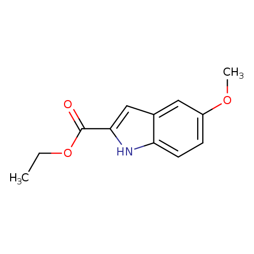 CCOC(=O)c1cc2c([nH]1)ccc(c2)OC