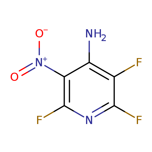 Fc1c(F)nc(c(c1N)[N+](=O)[O-])F