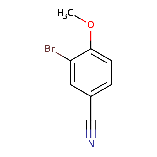 N#Cc1ccc(c(c1)Br)OC