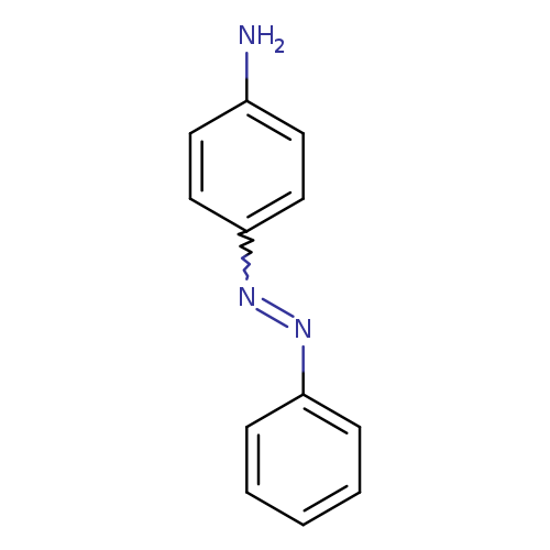 Nc1ccc(cc1)N=Nc1ccccc1