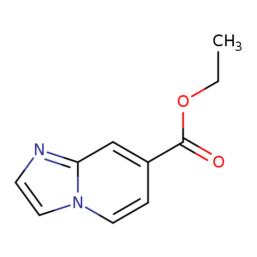 CCOC(=O)c1ccn2c(c1)ncc2