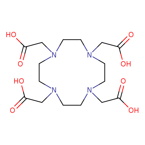 OC(=O)CN1CCN(CCN(CCN(CC1)CC(=O)O)CC(=O)O)CC(=O)O