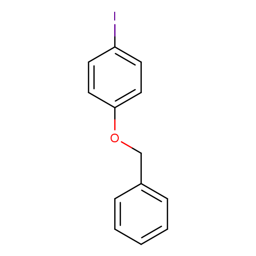 Ic1ccc(cc1)OCc1ccccc1