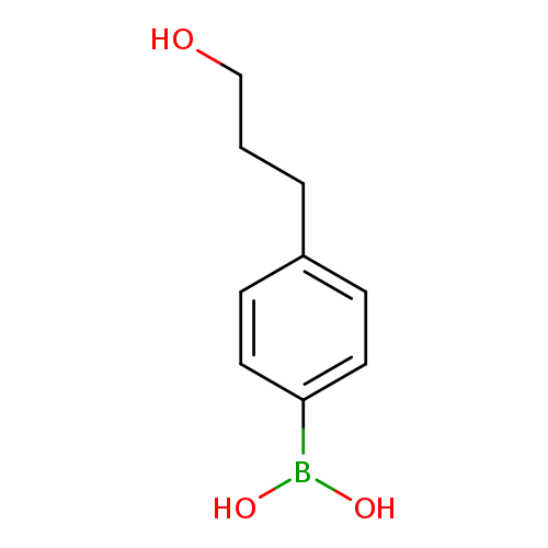 OCCCc1ccc(cc1)B(O)O
