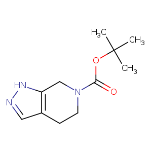 O=C(N1CCc2c(C1)[nH]nc2)OC(C)(C)C