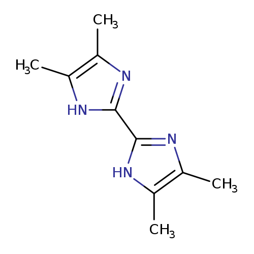 Cc1[nH]c(nc1C)c1[nH]c(c(n1)C)C