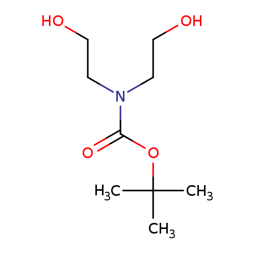 OCCN(C(=O)OC(C)(C)C)CCO