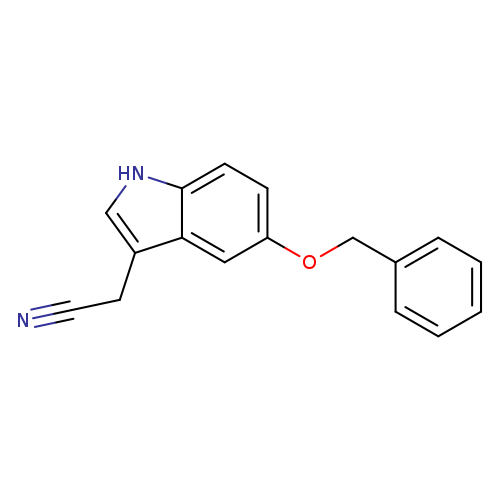 N#CCc1c[nH]c2c1cc(OCc1ccccc1)cc2