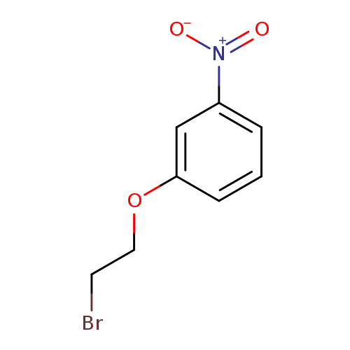 BrCCOc1cccc(c1)[N+](=O)[O-]