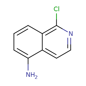 Nc1cccc2c1ccnc2Cl