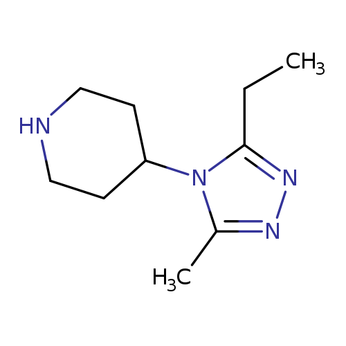 CCc1nnc(n1C1CCNCC1)C
