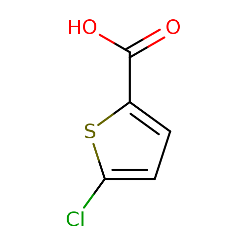 OC(=O)c1ccc(s1)Cl