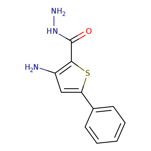 NNC(=O)c1sc(cc1N)c1ccccc1