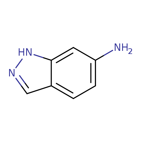 Nc1ccc2c(c1)[nH]nc2