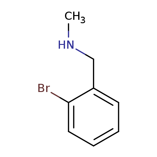 CNCc1ccccc1Br